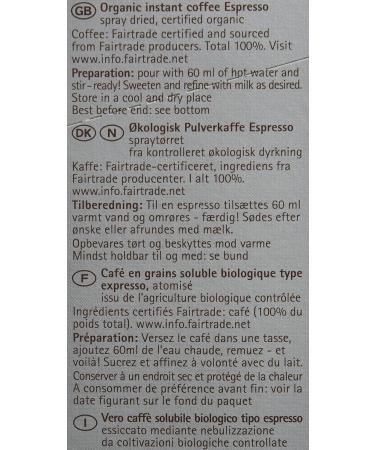 Naturata B tons Espresso Instantan Bio 25 x 2 g - Buy Online on GoSupps.com