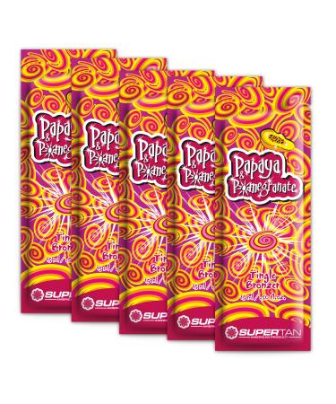 Supertan SuperTan Sensations Papaya and Pomegranate Tingle Bronzer 15ml Bottles (Pack of 5)