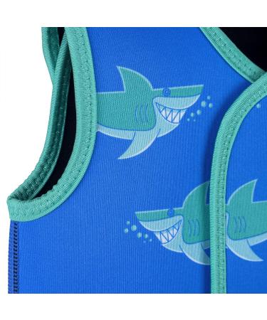 Osprey 2mm Neoprene Wrap Wetsuit for Baby/Toddler | Shark Design | 6-18 Months - Buy Online on GoSupps.com