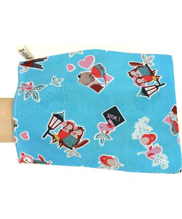 Hwangsil Exfoliating Towel 4pcs - Korean Bath Washcloth for Soft Skin Care | Lamoure Zoo Design - Buy Online on GoSupps.com