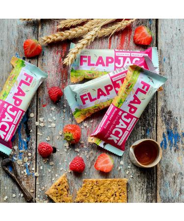 Brynmor Summer Berry Flapjack 20 x 80g Individually Wrapped Bars - 20 Count Pack - Delicious Snack Time Treat - Buy Online on GoSupps.com