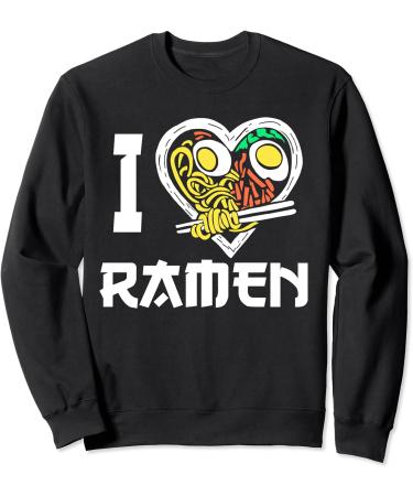 I Heart Ramen Noodles Sweatshirt