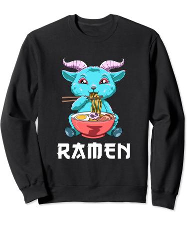 Kawaii Ramen Baphomet Sweatshirt - Buy Online on GoSupps.com