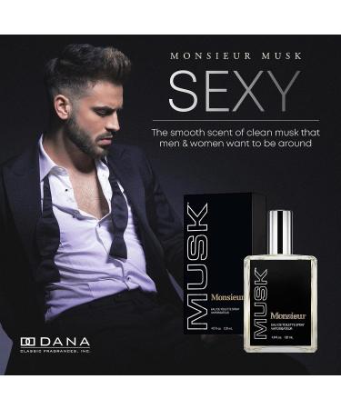 Dana Monsieur Musk EDT Spray Mens Fragrances 4 Oz - Buy Online on GoSupps.com