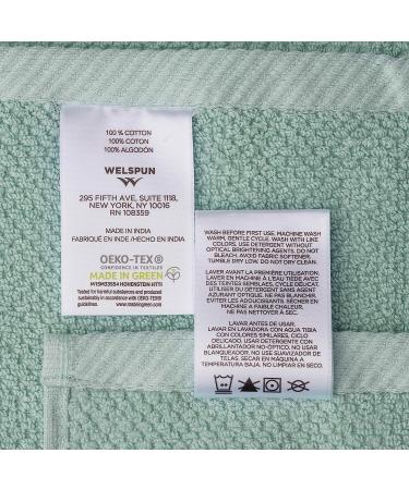 Welhome Franklin Premium 6 Piece Towel Set Aqua | 600 GSM 100% Cotton | Textured Bath Linen Set for Bathroom | Hotel & Spa Quality Towels | Soft & Absorbent - Buy Online on GoSupps.com