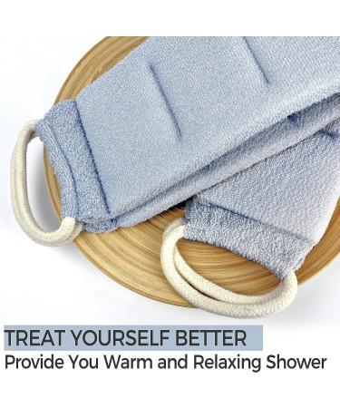 Zomchi Back Scrubber: Body Exfoliator for Men and Women - Blue - Buy Online on GoSupps.com