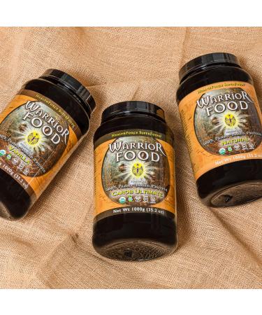 HealthForce SuperFoods Warrior Food Protein Powder - Vanilla Flavor - 500g | Premium Vegan Protein for Optimal Health - Buy Online on GoSupps.com