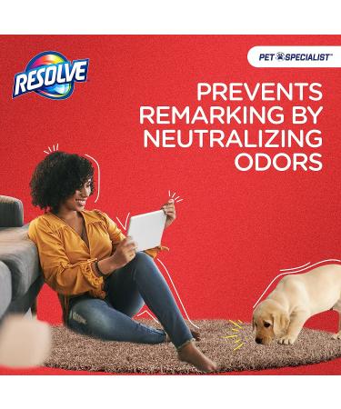 Resolve Pet Specialist Easy Clean Brushing Kit with Heavy Traffic Foam Carpet Cleaner 22oz - Buy Online on GoSupps.com