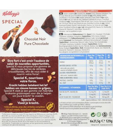 Special K Whole Wheat Rice Cereal Bars with Chocolate Chips - 6 Bars 130g - Buy Online on GoSupps.com