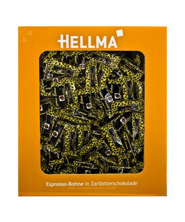 Hellma chocolate-covered espresso beans 380 x 1.1g dark