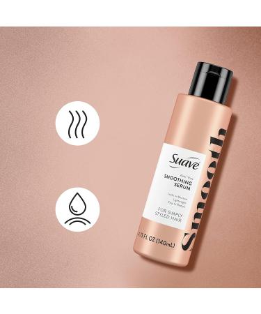 Suave Simply Styled Anti Frizz Serum - 24 Hour Smoothing Hair Serum for Frizz Control (4.75 oz) | International Shipping Available - Buy Online on GoSupps.com