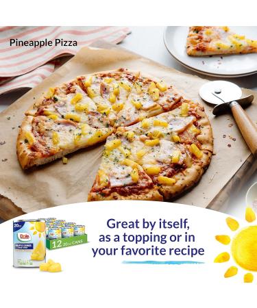 Dole Canned Pineapple Chunks in Heavy Syrup 20 Oz - Pack of 12 - Buy Online on GoSupps.com