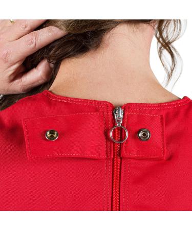 4Care Tear-Resistant Care Body for Women & Men - Short Arm/Short Leg Safety Zipper XL in Light Red - Shop Now for International Shipping! - Buy Online on GoSupps.com