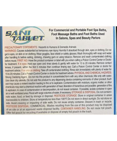 Sanicare SANI CARE Sani-Tablet 100 Tablets (Model SAN0100) | Efficient Cleaning Solution - Buy Online on GoSupps.com