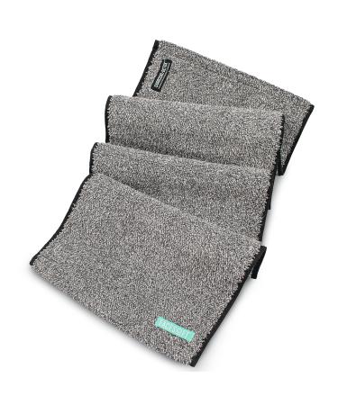 FACESOFT New Charcoal Infused Sweat Towel Detox Your Workout Super Soft and Absorbent - Eco-Friendly 38x10 inches