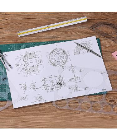 Mr. Pen- Circle Template  2 pcs  Large and Small Size  Circle Stencil  Circle Ruler  Circle Templates for Drafting  Circle Template for Drawing  Circle Tracers for Drawing  Circle Tracer - Buy Online on GoSupps.com