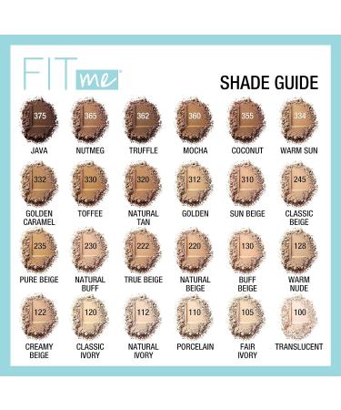 Buy Maybelline Fit Me Matte Plus Poreless Powder - Buff Beige | International Shipping Available - Buy Online on GoSupps.com