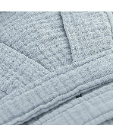 Sustainably Made Turkish Cotton Bathrobe | Soft & Absorbent | Garment Washed | Unisex S-M Green - Buy Online on GoSupps.com