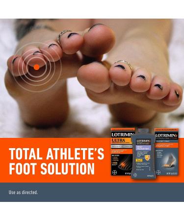 Lotrimin AF Cream 1% Antifungal Treatment for Athlete's Foot, Jock Itch, Ringworm - 1.1 Ounce (30g) - Buy Online on GoSupps.com