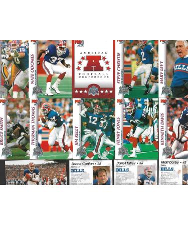 1993 Pro Set Super Bowl XXVII Buffalo Bills Team Set - Marv Levy, Jim Kelly, Thurman Thomas & More Football Trading Cards - Buy Online on GoSupps.com