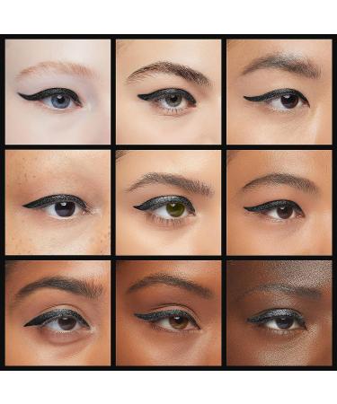 Ruby Kisses Waterproof 24HR Eye Define Eyeliner - Glitter Black (4 Count Pack) | Long-lasting Eyeliner - Buy Online on GoSupps.com