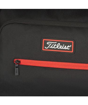 Title: Titleist Players Duffel Bag in Black/Red - Premium Golf Gear - Buy Online on GoSupps.com