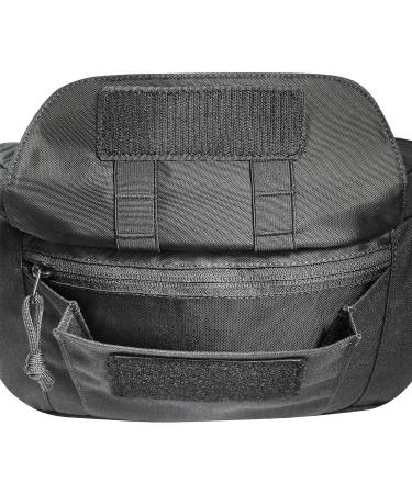 Tasmanian Tiger TT Modular HIP BAG II - 5L Tactical Universal Hip Bag with 3 RV Compartments & Molle-Klett Panel | Outdoor Sports Belt Bag - Black - Buy Online on GoSupps.com
