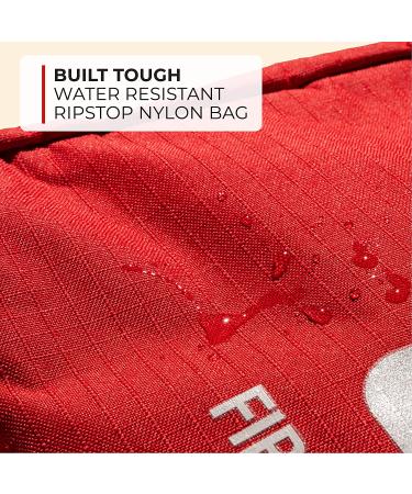 Thrive Mini First Aid Kit Travel Size (66 Piece) - Hospital Grade Medical Supplies in Compact First Aid Bag - Buy Online on GoSupps.com