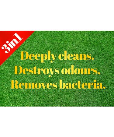 Pro-Kleen Artificial Grass Cleaner 5L - Dog-Friendly Formula with Lavender Scent - Concentrated Solution for 15 Litres - Home Astro Turf Deodorizer - Buy Online on GoSupps.com