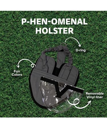 Hen Holster Wrap-Around Chicken Diaper with Removable Liner Extra Large Gray XL Gray - Buy Online on GoSupps.com