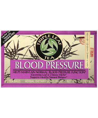 Triple Leaf Tea Blood Pressure 20 Tea Bags 1.06 oz (30 g)
