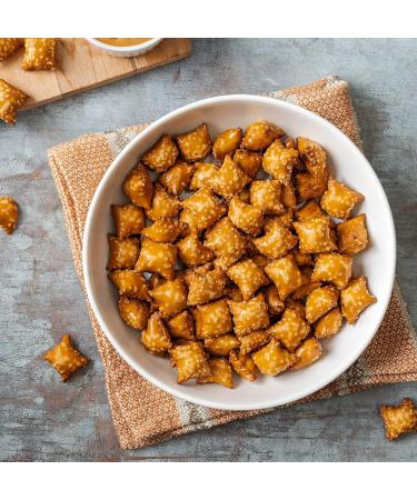 Kirkland Signature Pretzels Sweets Bulk - Peanut Butter Filled Pretzel Nuggets 1.56kg Party Food Sweet Treats with Topline Card for Kids Lunchbox Snacks Movie Nights or Birthday Parties. - Buy Online on GoSupps.com