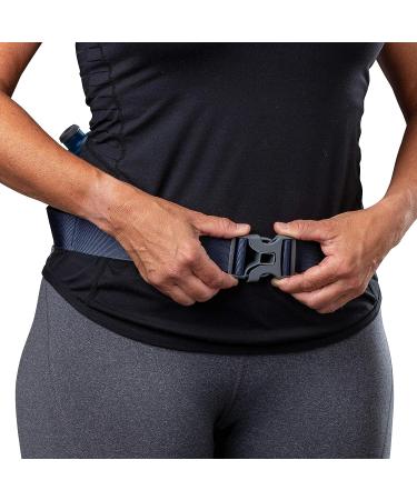 Nspire Hydration Waist Pack with 18oz Flask | Running Hiking Walking Camping Cycling | True Navy/Tigerlily - Buy Online on GoSupps.com