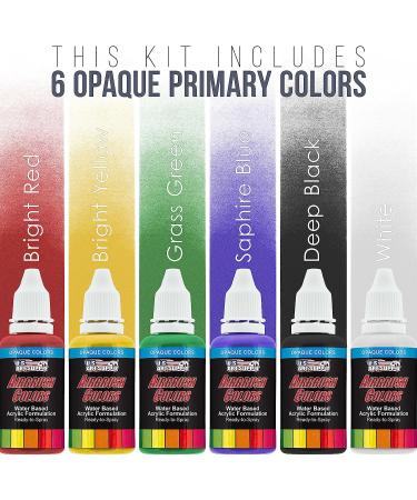 Master Airbrush Cool Runner II Compressor Kit with 3 Airbrushes & 6 Acrylic Paint Set - Buy Online on GoSupps.com