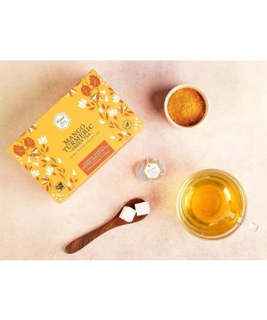 Mittal Teas | Mango Tea | 20 Bags | Hot or Cold Brew - Buy Online on GoSupps.com