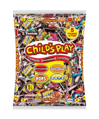 Tootsie Roll Childs Play Favorites Funtastic Candy Variety Mix Bag Peanut Free Gluten Free 5 Pounds - Buy Online on GoSupps.com