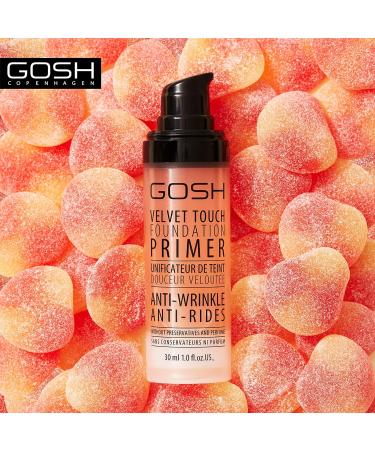 Gosh Velvet Touch Foundation Primer - Anti-Wrinkle Vegan & Perfume-Free Makeup Base for Smooth Skin (30ml) - Buy Online on GoSupps.com