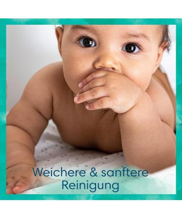 Pampers Harmony Baby Wet Wipes 144 Towels (3 x 48) | Gentle Skin Protection with 99% Water Ideal for Delicate Skin - Buy Online on GoSupps.com