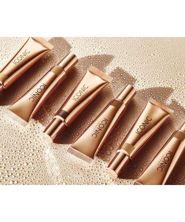 ICONIC London Sheer Bronze - Liquid Bronzer for Radiant Skin | Golden Hour 12.5ml - International Shipping Available - Buy Online on GoSupps.com