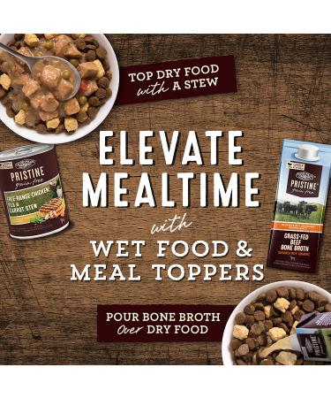 Buy Castor & Pollux Pristine Grass-Fed Beef & Oatmeal Dry Dog Food - 10 lb Bag | Healthy Grains Recipe - Buy Online on GoSupps.com