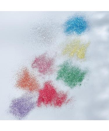 Moon Glitter Classic Fine Silver Glitter Shaker - 5g | Cosmetic Festival Makeup for Face, Body, Nails, Hair, Lips - Buy Online on GoSupps.com