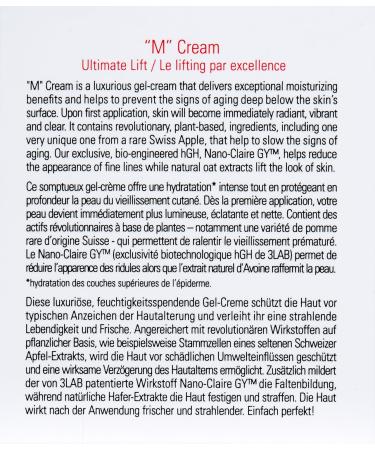 3Lab M Cream 60 ml - Advanced Skincare for Radiant Skin | International Shipping Available - Buy Online on GoSupps.com