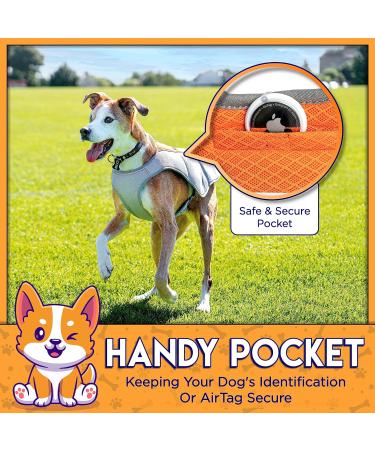 Cooling Vest for Hot Summer Days | Breathable & Adjustable Jacket with Reflector Strips | Lightweight Evaporation Cooling Vest (Orange/Gray Size S) - Buy Online on GoSupps.com