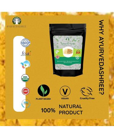 Buy Orange Peel Powder 200 GM - Natural Skin & Nail Health Rich in Vitamins C & D Vegan Non-GMO Hair & Skin Care Solutions - Buy Online on GoSupps.com