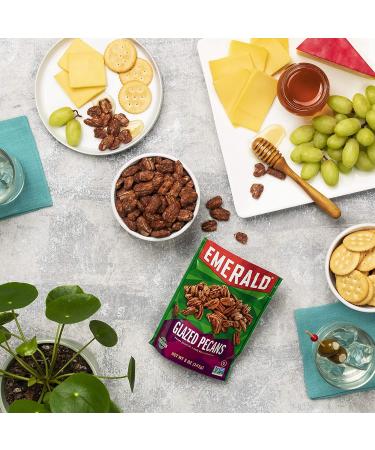 Emerald Glazed Pecans 5 Oz - Premium Quality Nuts for Snacking - Buy Online on GoSupps.com
