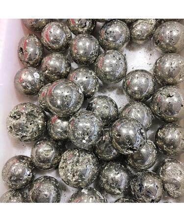 Natural Crystal Rough Crystal 4.5-5CM Natural Pyrite geode Ball Golden Iron Specimens Crystals and Stones Geode Gifts Can be Used for Natural Stones - Buy Online on GoSupps.com