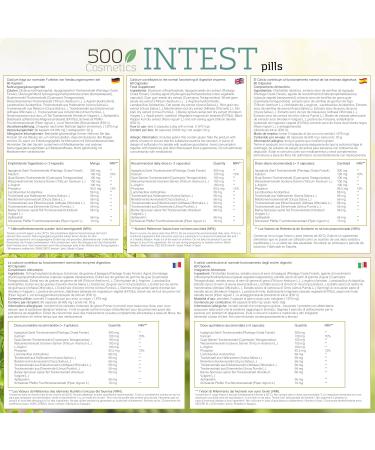 500Cosmetics Intest - Natural Hemorrhoid Prevention Capsules for Improved Circulation and Constipation Relief - Men and Women - Buy Online on GoSupps.com