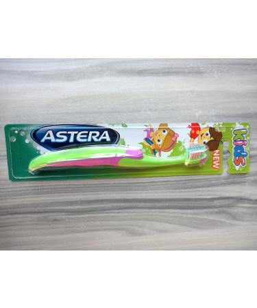 Kids Toothbrush astera for boy & Girl (Green & Purple)