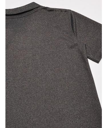 Under Armour Boys' Short Sleeve Match Polo Shirt - Carbon Heather - Buy Online on GoSupps.com