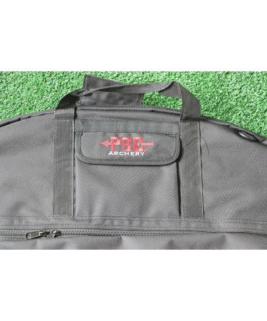 e5e10 38 Compound Bow Bag - Black Oxford Archery Hunting Arrow Carry Case with Adjustable Strap and Pockets for Quiver - Ideal for Outdoor Hunter - Buy Online on GoSupps.com